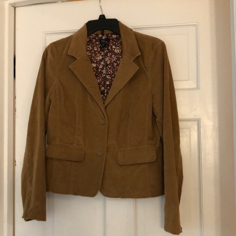 New Frontier Tan Blazer, Size Small